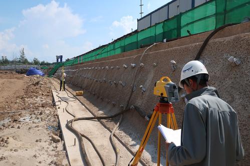 金银川路街道基坑变形监测